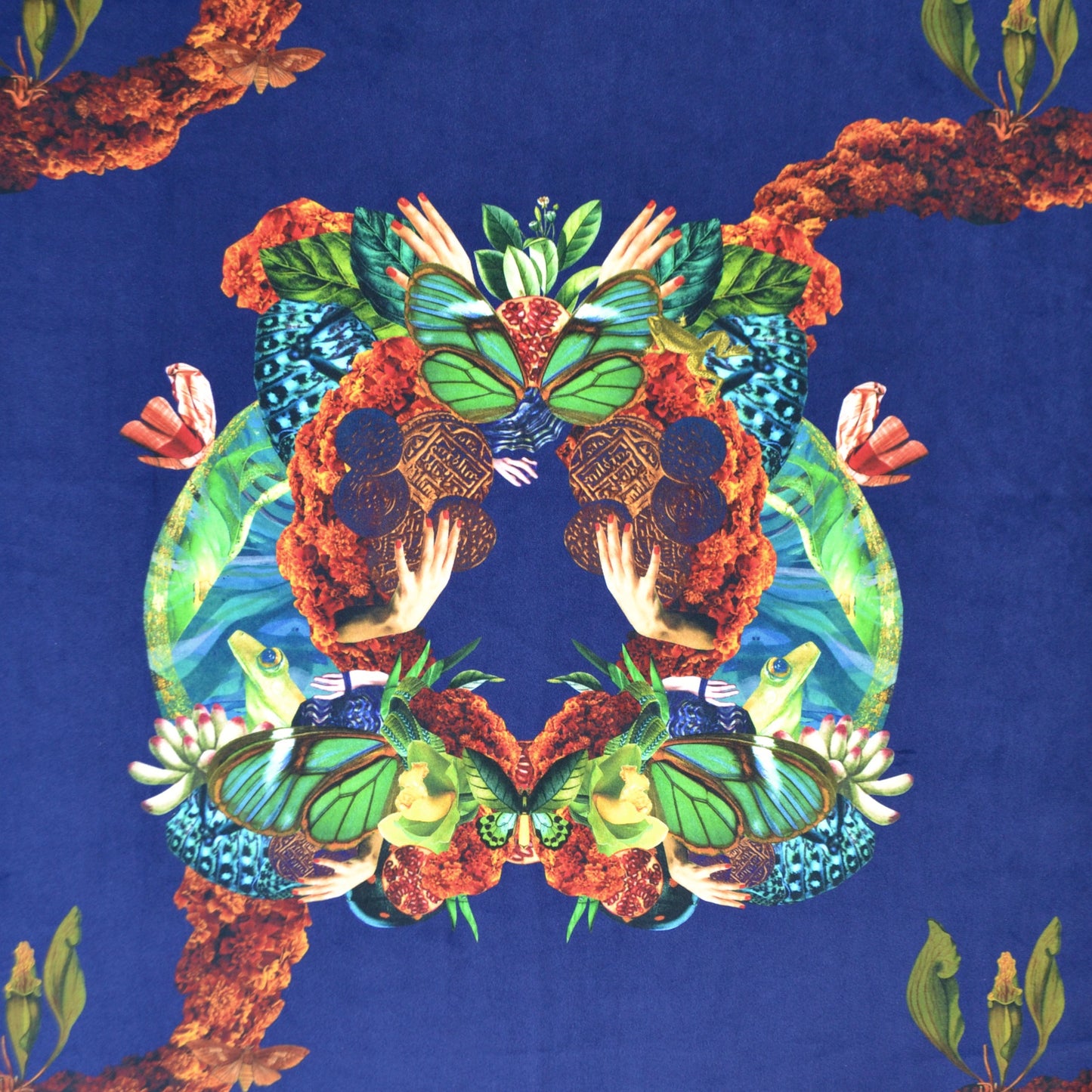 Bower - Eco Velvet Fabric