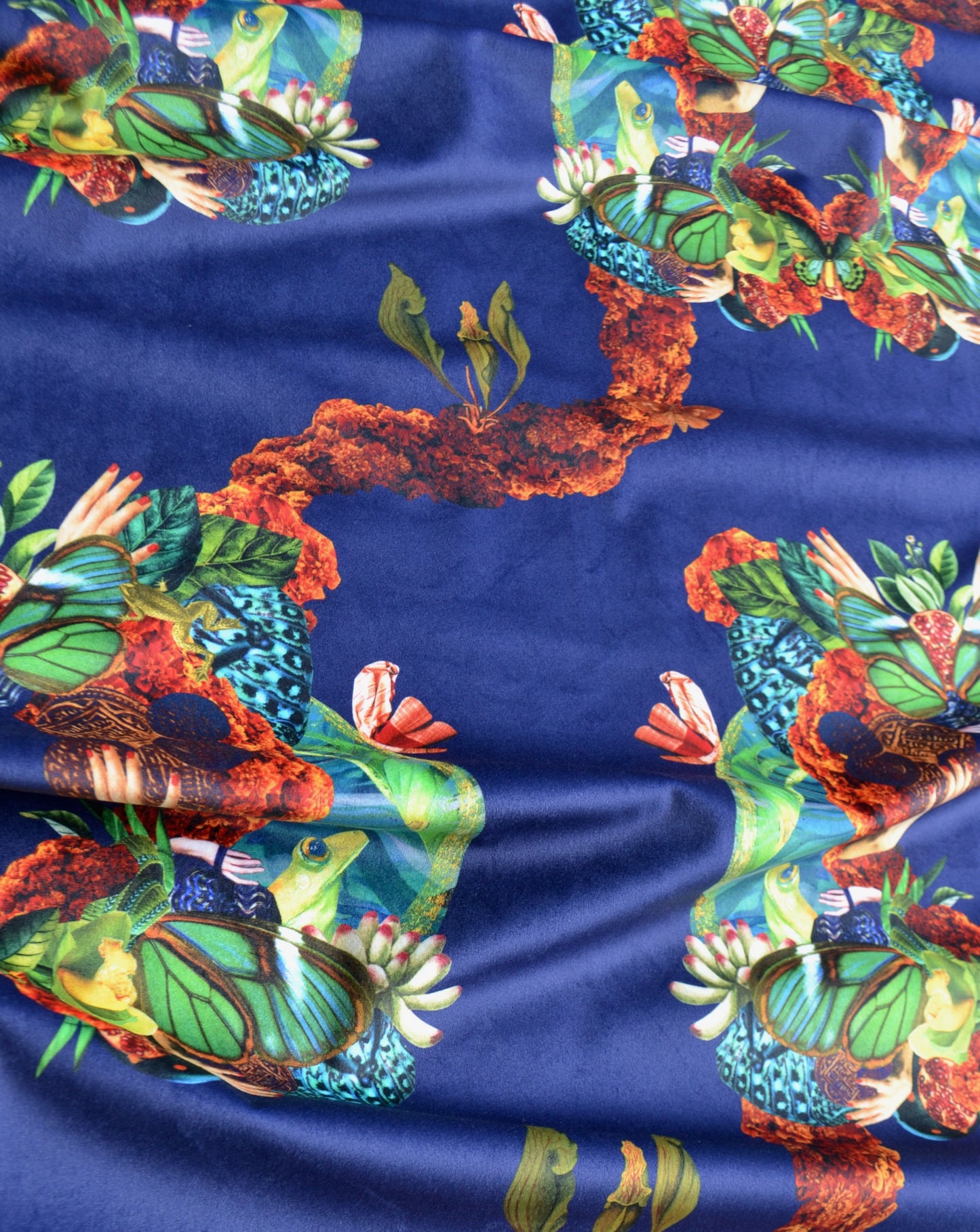 Bower - Eco Velvet Fabric