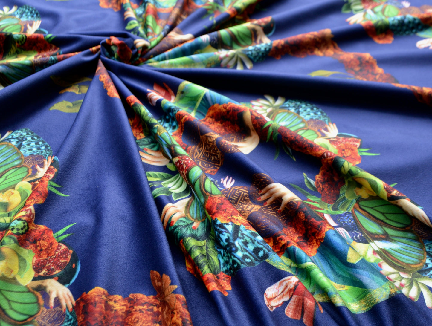 Bower - Eco Velvet Fabric