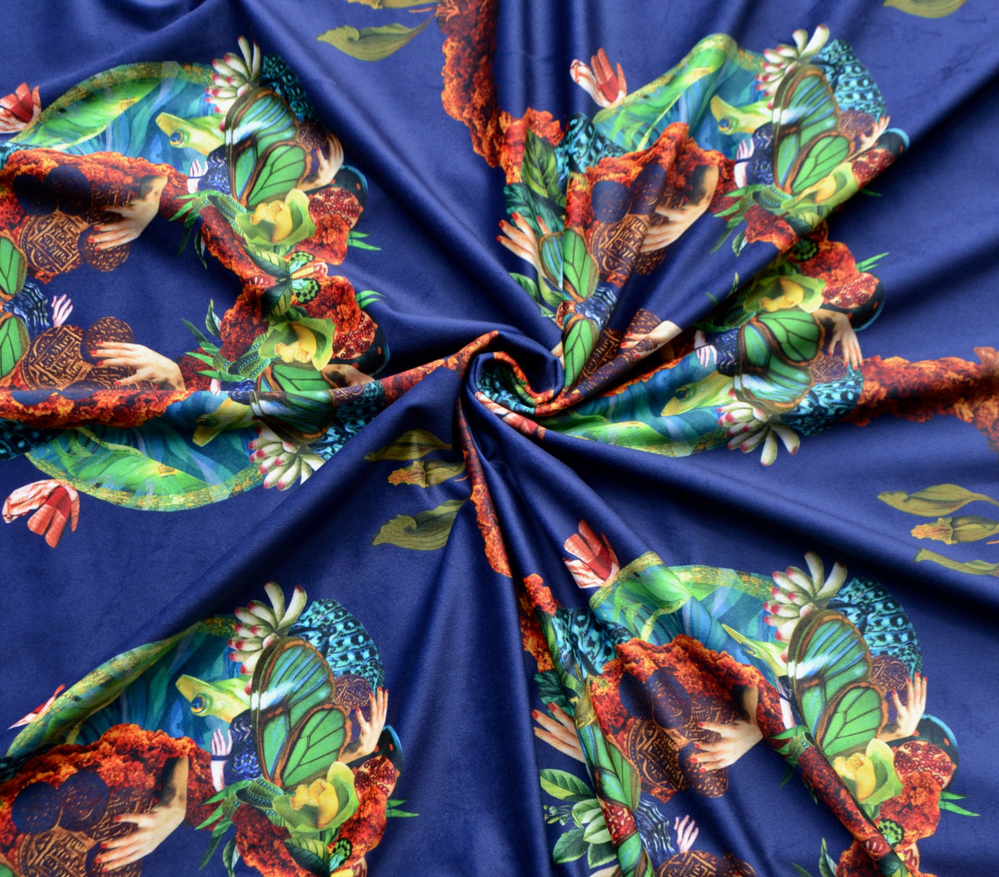 Bower - Eco Velvet Fabric