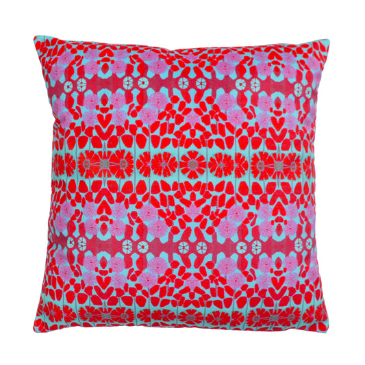Cherry Blossom Cushion - Eco Velvet