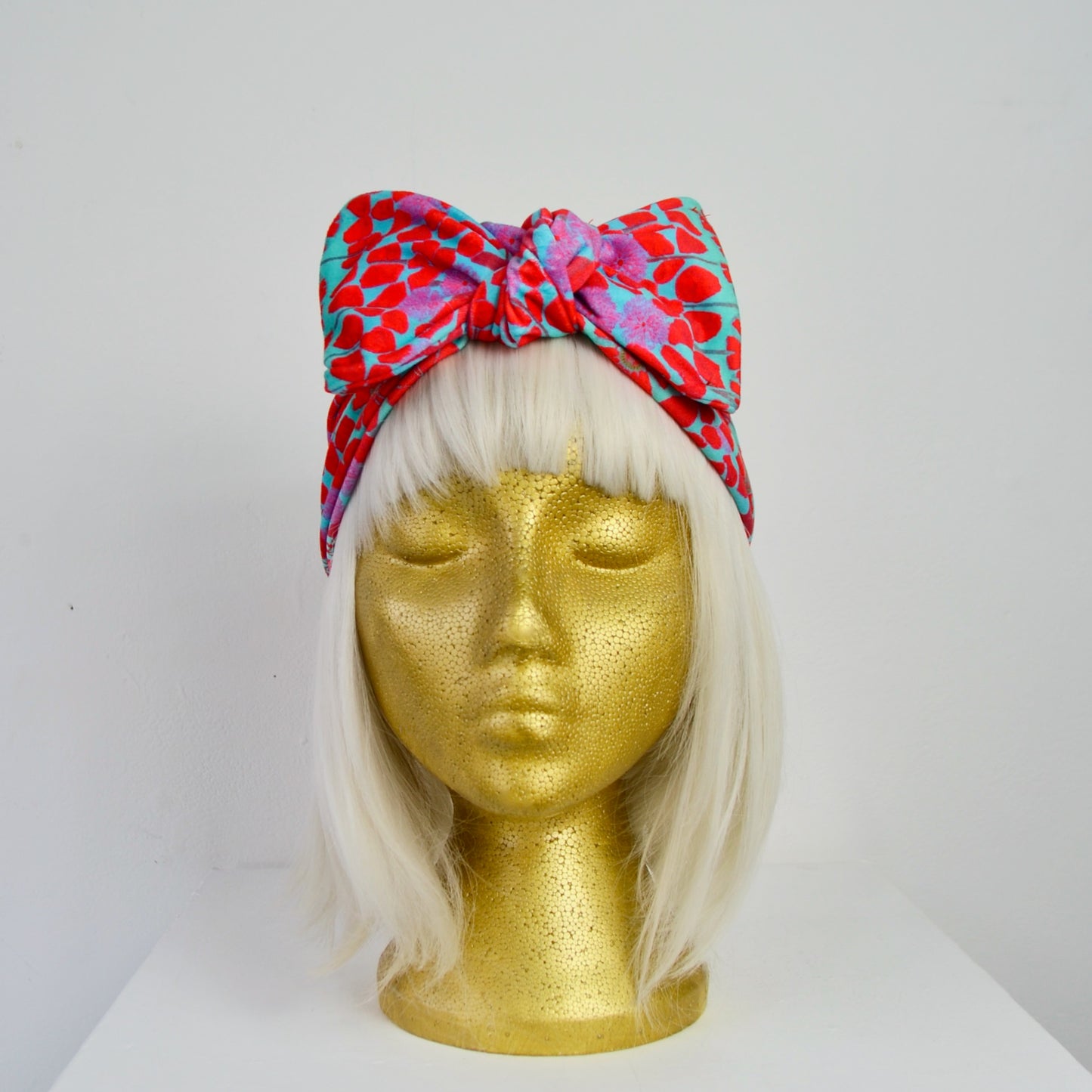 Cherry Blossom - Velvet Headwrap