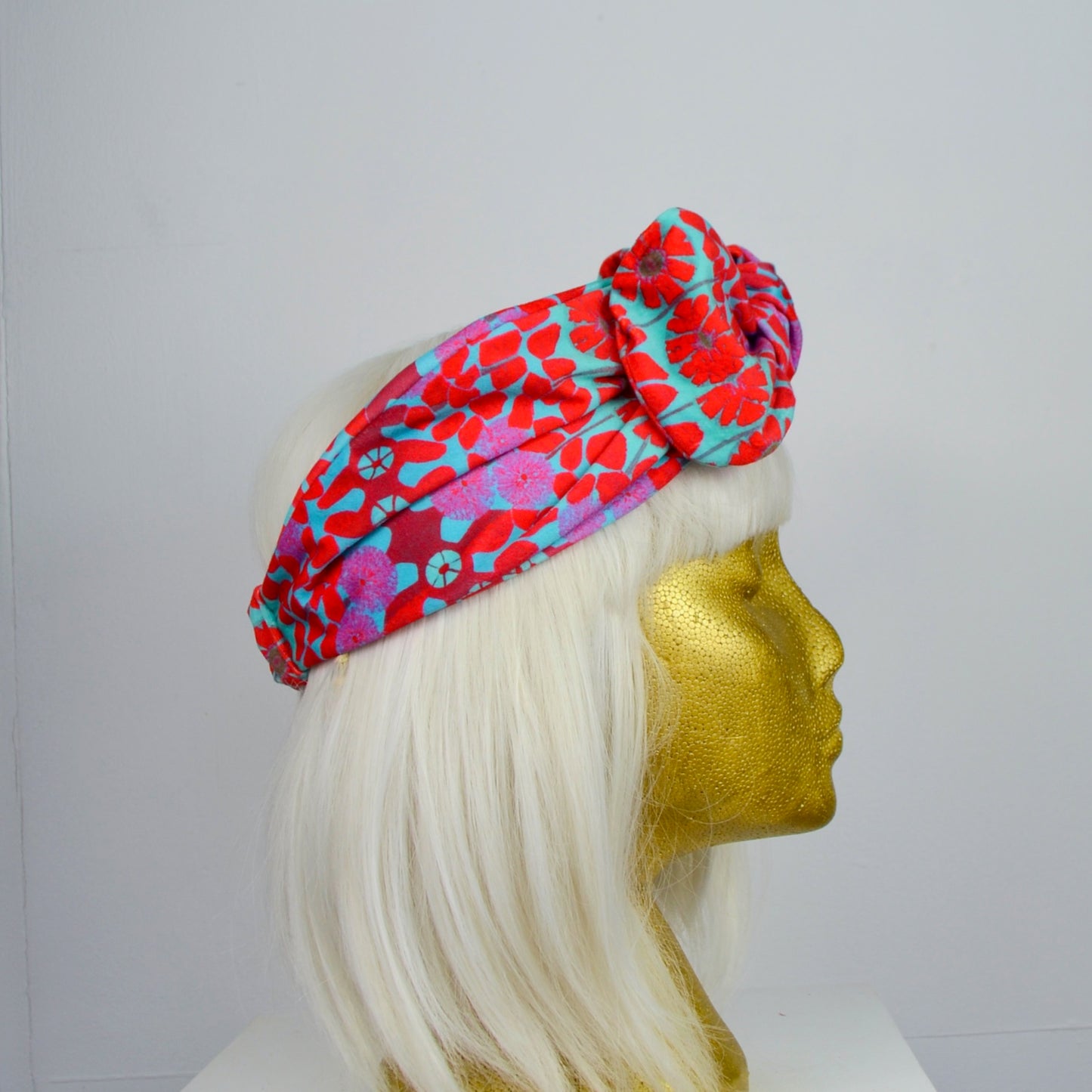 Cherry Blossom - Velvet Headwrap