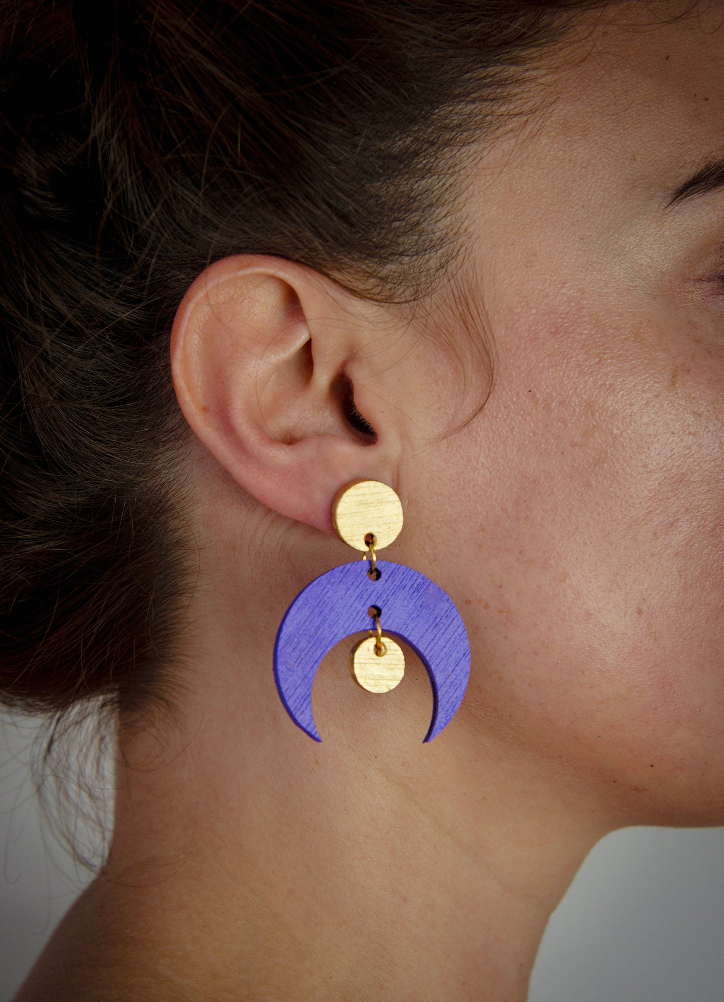 Lilac Moon Earrings